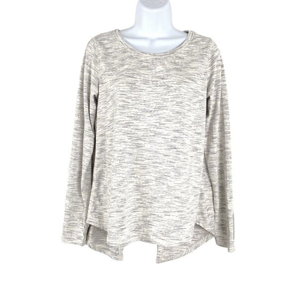 Zyia Active Top Split Back Long Sleeve Polyester Spandex Women's Large - Picture 3 of 6